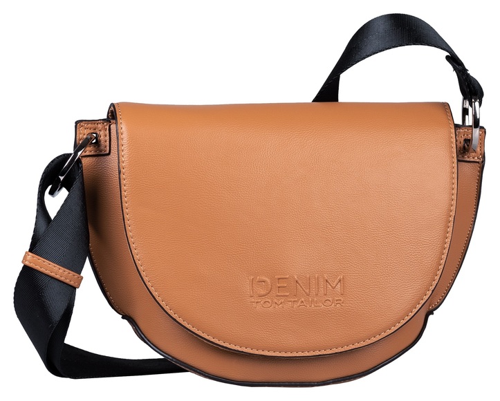 TOM TAILOR Denim Umhängetasche »Milena Flap bag S no zip«, im praktischen Design