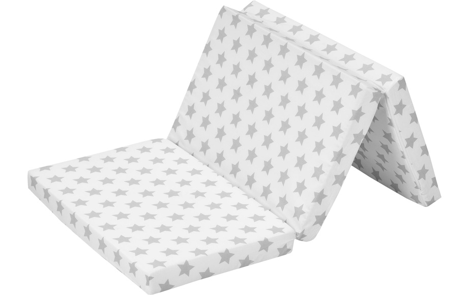 Alvi® Reisebettmatratze großer Stern 60 x 120 cm