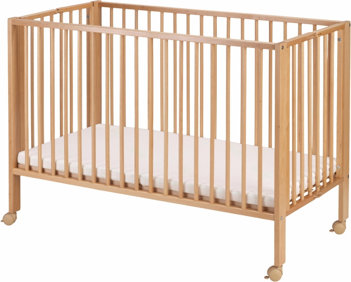 tiSsi ® Kinderbett natur - Gr.65x120 cm