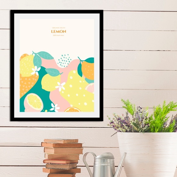 queence Bild »Lemon«, (1 St.), gerahmt