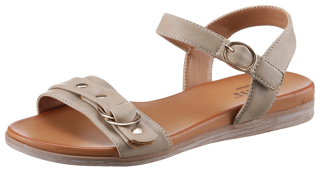 Mustang Shoes Riemchensandale, mit Klettriemchen