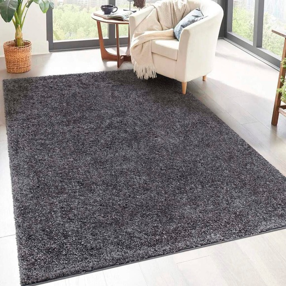 Carpet City Hochflor-Teppich »City Shaggy«, rechteckig, 30 mm Höhe, Teppich Einfarbig Uni, besonders flauschig-weich, ideal für Wohnzimmer & Schlafzimmer