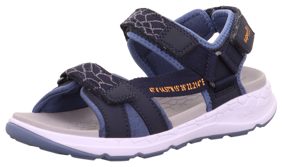 Superfit Sandale »CRISS CROSS WMS: Mittel«, mit Klettverschluss
