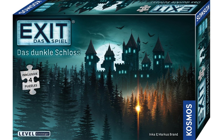 EXIT Spiel + Puzzle 3 - Das dunkle Schloss