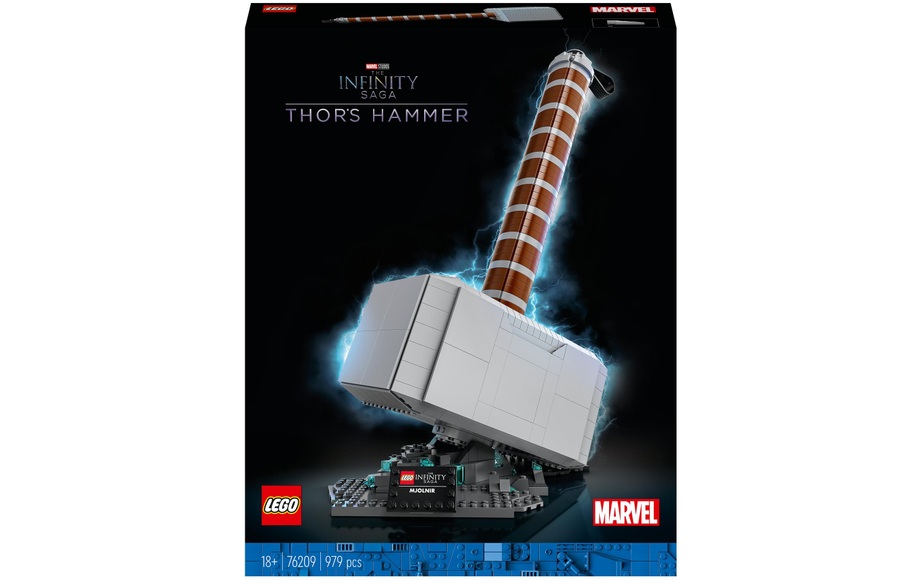 76209 Marvel Super Heroes Thors Hammer, Konstruktionsspielzeug