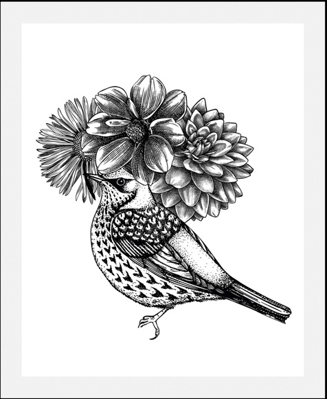 queence Bild »Floria«, Abstrakt, (1 St.), gerahmt