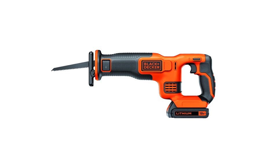 Black+Decker Bdcr18 - Akku-Säbelsäge (Orange, schwarz)