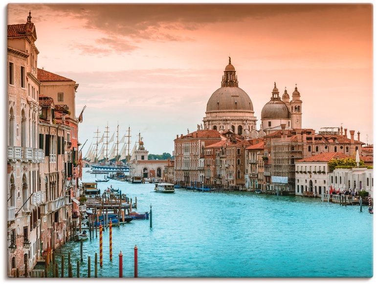 Artland Wandbild »Venedig Canal Grande I«