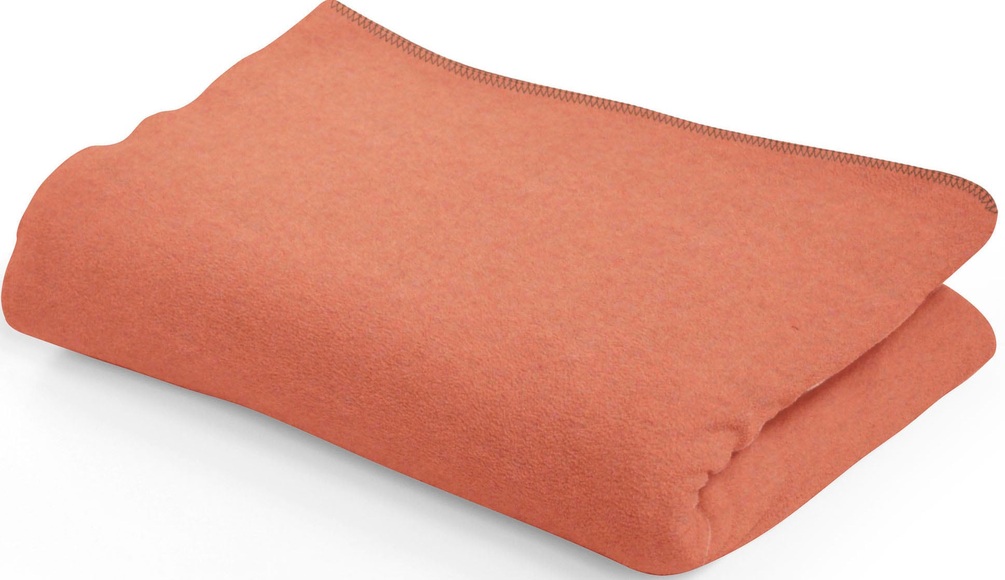 SETEX Wohndecke »Kuscheldecke«, mit Ziernaht in Melange-Optik, Kuscheldecke