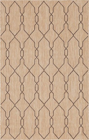 Myflair Möbel & Accessoires Teppich »Outdoor Crosses«, rechteckig, 4 mm Höhe, In- und Outdoor geeignet, ideal im Wohnzimmer & Schlafzimmer