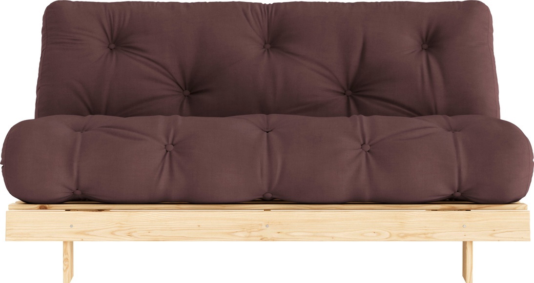 Karup Design Schlafsofa »Roots 160«, (2 St.), Mit Holzstruktur, inkl. Futonmatratze, Liegefläche 160x200 cm