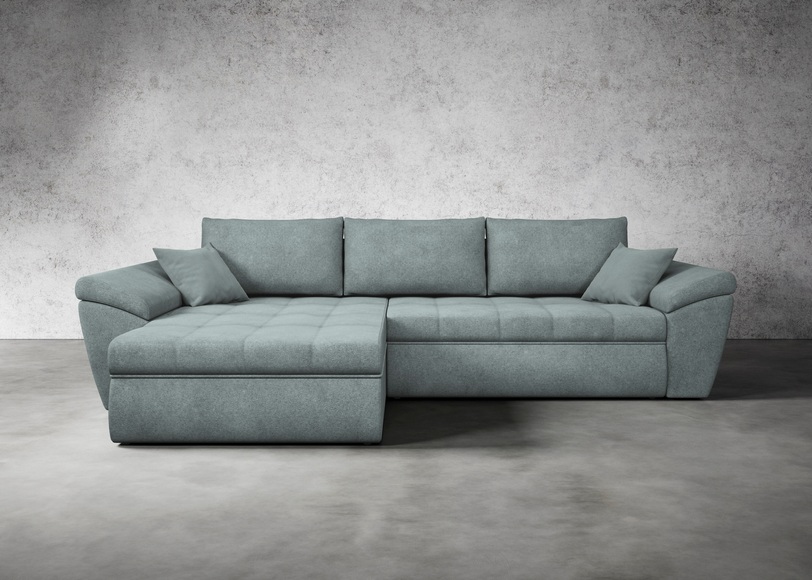 INOSIGN Ecksofa »Eola«, mit Bettfunktion und Bettkasten