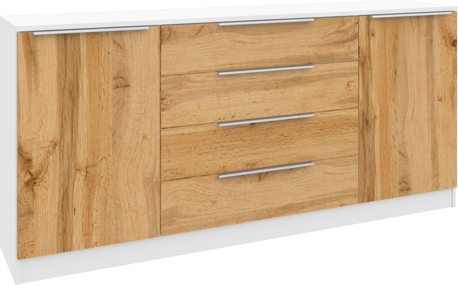 borchardt Möbel Kommode »Oliva«, Breite 166 cm, mit 4 Schubkästen
