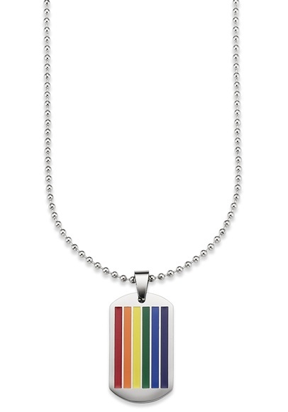 Bruno Banani Kette mit Anhänger »Regenbogen, B4074N/20/00/55«, mit Epoxidharz