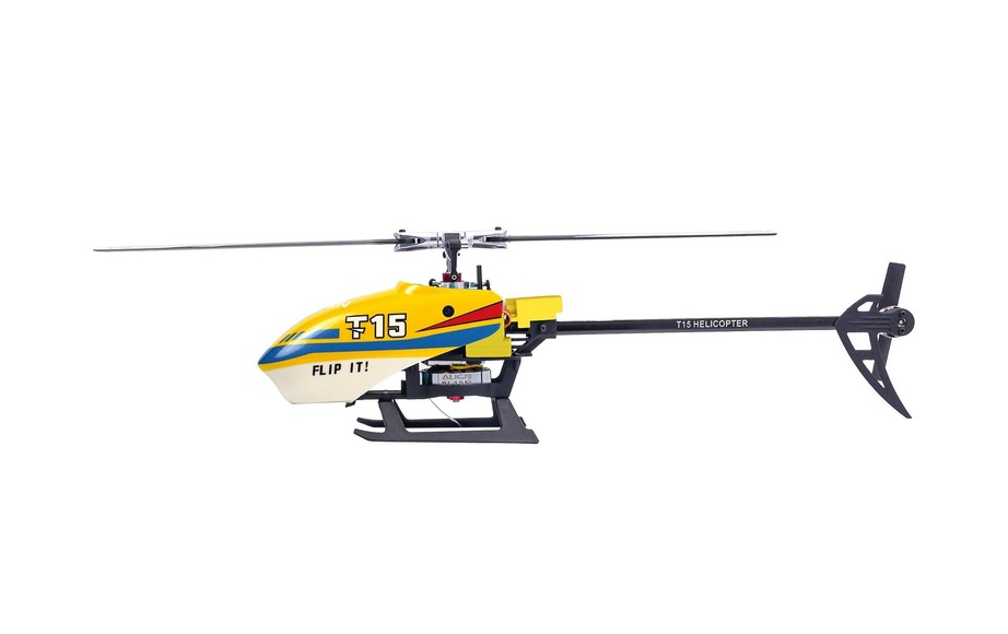 ALIGN Helikopter T-Rex T15 Combo - Super Combo BTF gelb