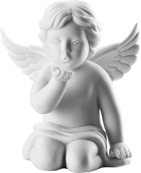 Rosenthal Engelfigur »Engel Handkuss«, (1 St.), Biskuitporzellan, unglasiert