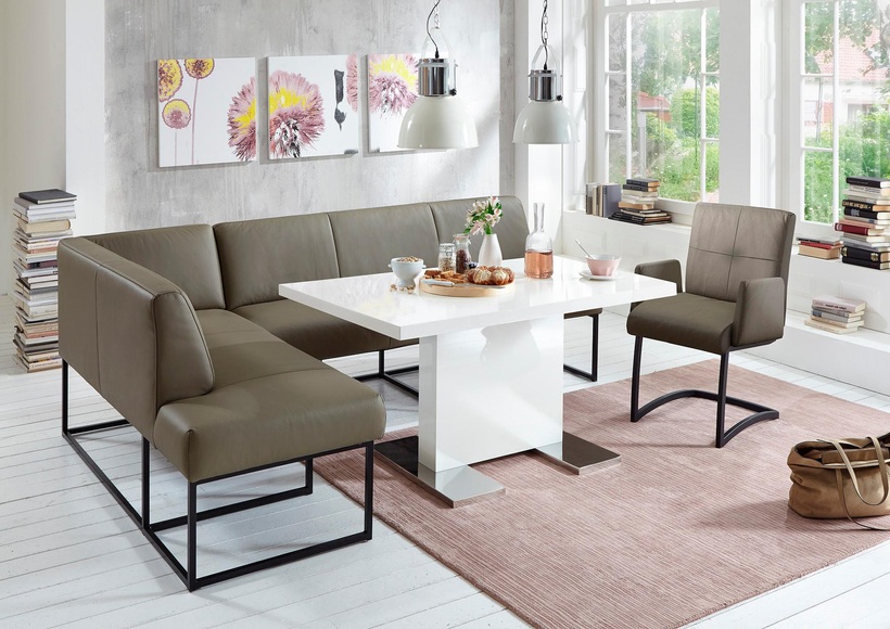 exxpo - sofa fashion Eckbank »Affogato«, Frei im Raum stellbar