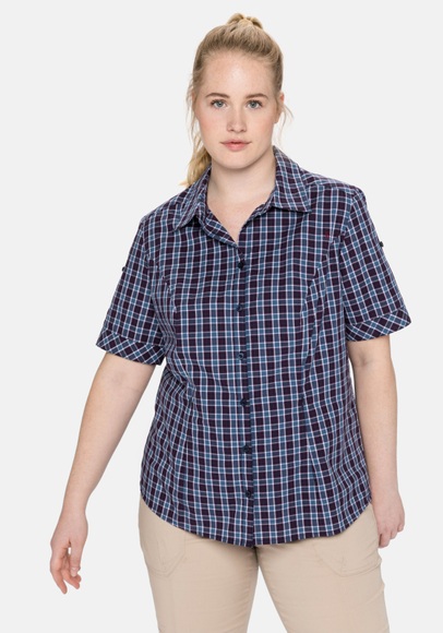 Sheego Funktionsbluse, mit Reissverschluss-Taschen