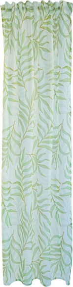 HOMING Gardine »Soma«, (1 St.), floral, Blumen, transparent, Wohnzimmer, Schlafzimmer