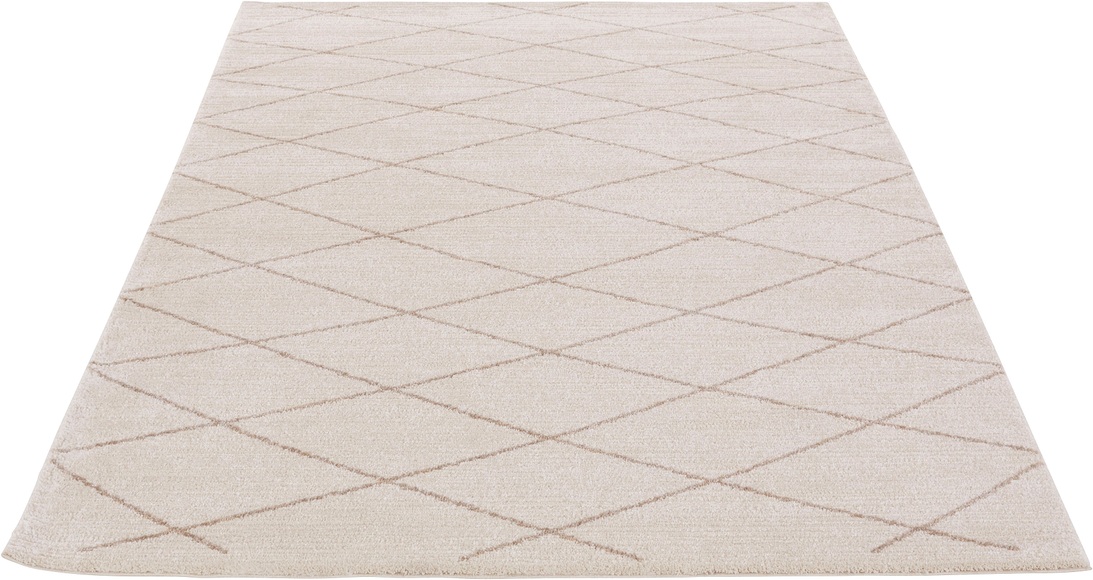 LeGer Home by Lena Gercke Teppich »Aliza«, rechteckig, 14 mm Höhe, weiche Haptik, Berber-Optik, Boho Look, Wohnzimmer