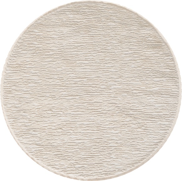 Myflair Möbel & Accessoires Hochflor-Teppich »Moroccan Pureness«, rund, moderner Teppich, Uni-Farben, flauschig weich durch Hochflor