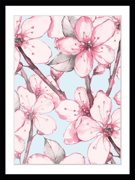 queence Bild »Melanie«, Blumen, Blumen, gerahmt