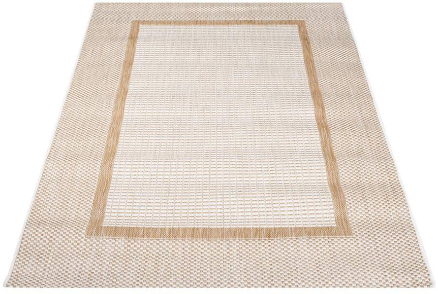 Carpet City Teppich »Outdoor 670«, rechteckig, 5 mm Höhe, In/- Outdoor geeignet, Wohnzimmer, Balkon, Terrasse