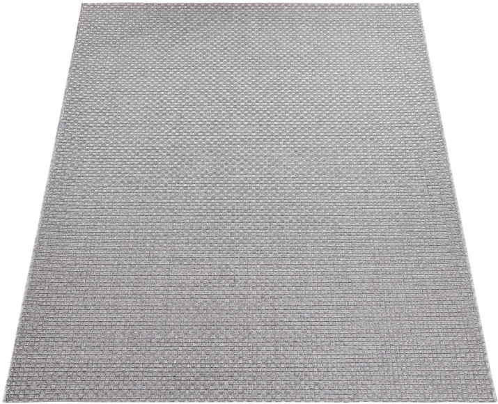 Paco Home Teppich »Waregem 623«, rechteckig, Flachgewebe, meliert, In- und Outdoor geeignet, Wohnzimmer
