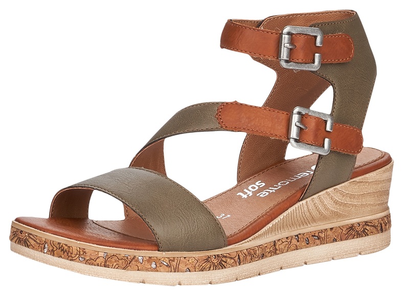 Remonte Sandalette, mit Klettverschlüssen