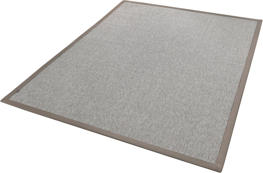 Dekowe Teppichboden »NaturinoRipsS2 Sp«, rechteckig, Flachgewebe, Uni Farben, Sisal-Optik, In- und Outdoor geeignet