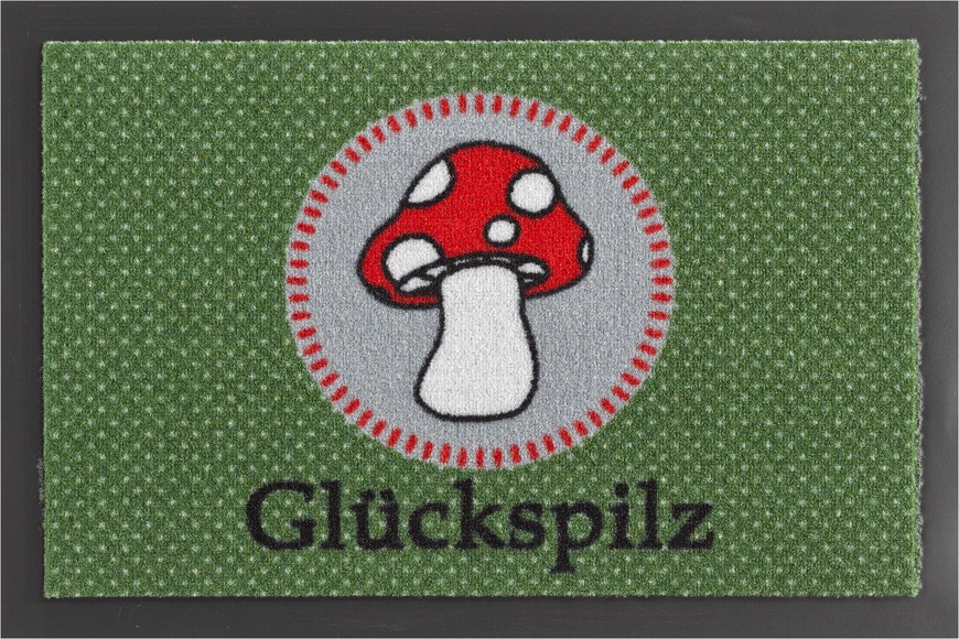 Fussmatte, Hanse Home, »Glückspilz«, Höhe 7 mm, rutschhemmend beschichtet, getuftet