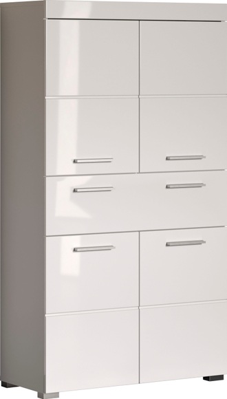 INOSIGN Midischrank »Avena«, Breite 73 cm, Badezimmerschrank mit 1 grossen Schubkasten und 4 Türen