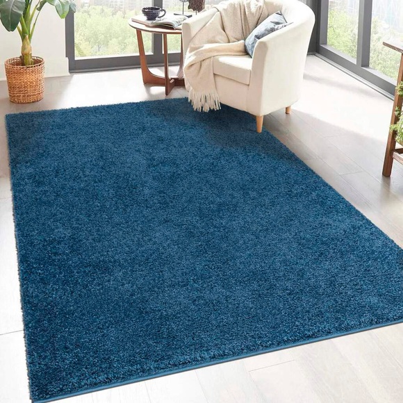 Carpet City Hochflor-Teppich »City Shaggy«, rechteckig, 30 mm Höhe, Teppich Einfarbig Uni, besonders flauschig-weich, ideal für Wohnzimmer & Schlafzimmer