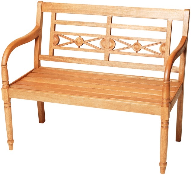 MERXX Gartenbank »Havanna«, Eukalyptus, 107x90x60 cm, braun