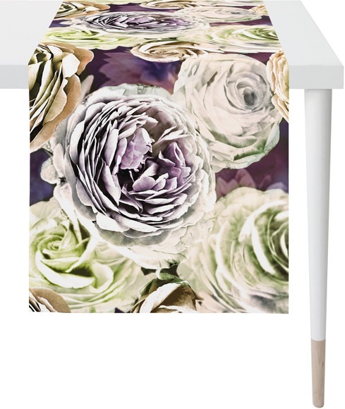 APELT Tischläufer »Anais - Rosenblüten«, (1 St.), Digitaldruck