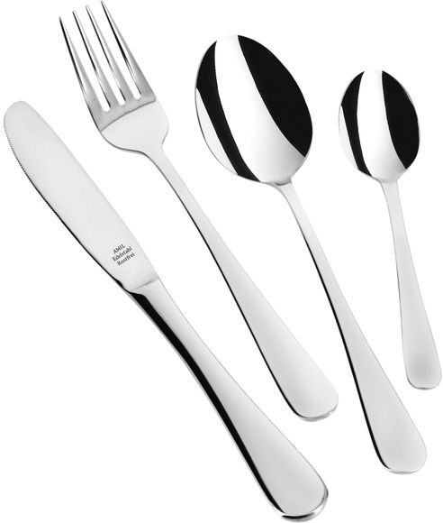 AMIL Besteck-Set »8830«, (Set, 30 tlg.), Edelstahl 18/0, extrascharfe Messerklingen