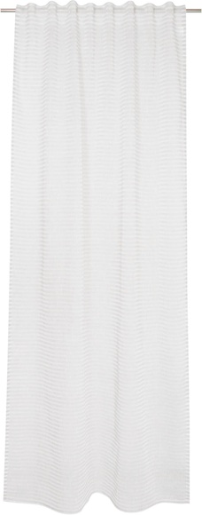 TOM TAILOR Vorhang »Natural Stripe«, (1 St.), transparent