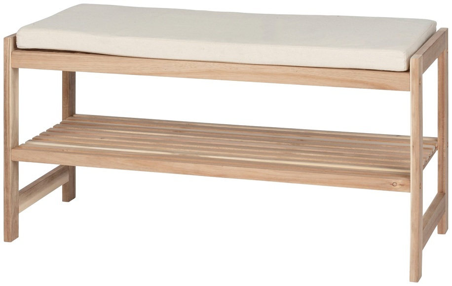 WENKO Schuhbank »Acina«, BxTxH: 90x34x45 cm, aus Akazienholz