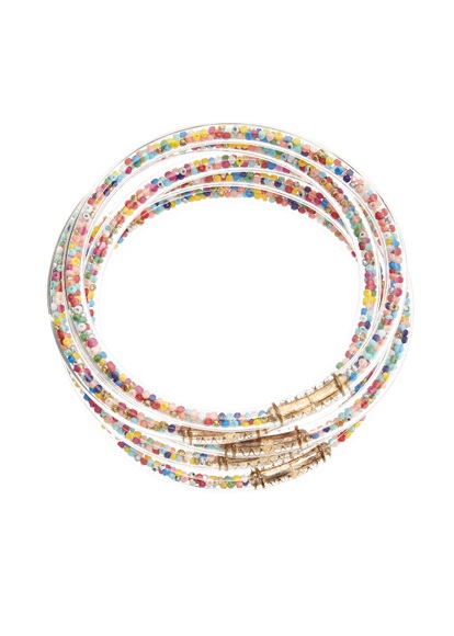 LASCANA Armband Set, gefüllt mit Perlen.