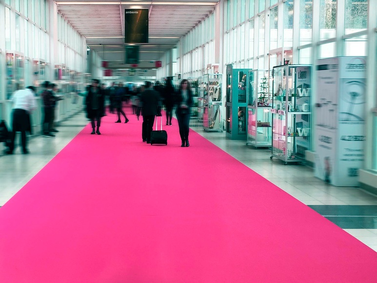 Primaflor-Ideen in Textil Läufer »Eventteppich PODIUM«, rechteckig, 2,6 mm Höhe, Breite 200 cm, robuster Nadelfilz, Uni Farben, In- und Outdoor geeignet, ideal für Events & und Veranstaltungen