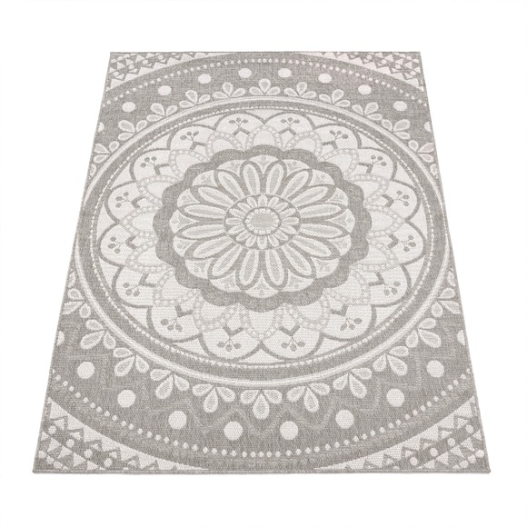 Paco Home Teppich »Brescia 471«, rechteckig, Flachgewebe, modernes orientalisches Design, In- und Outdoor geeignet