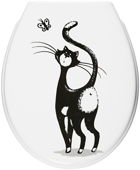 ADOB WC-Sitz »Katze«
