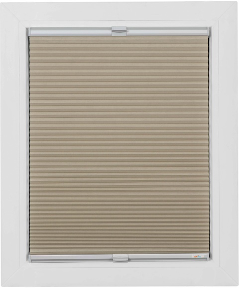 sunlines Wabenplissee »One Size Style Honeycomb TL«, blickdicht, mit Bohren, verspannt, Zubehörfarbe grau