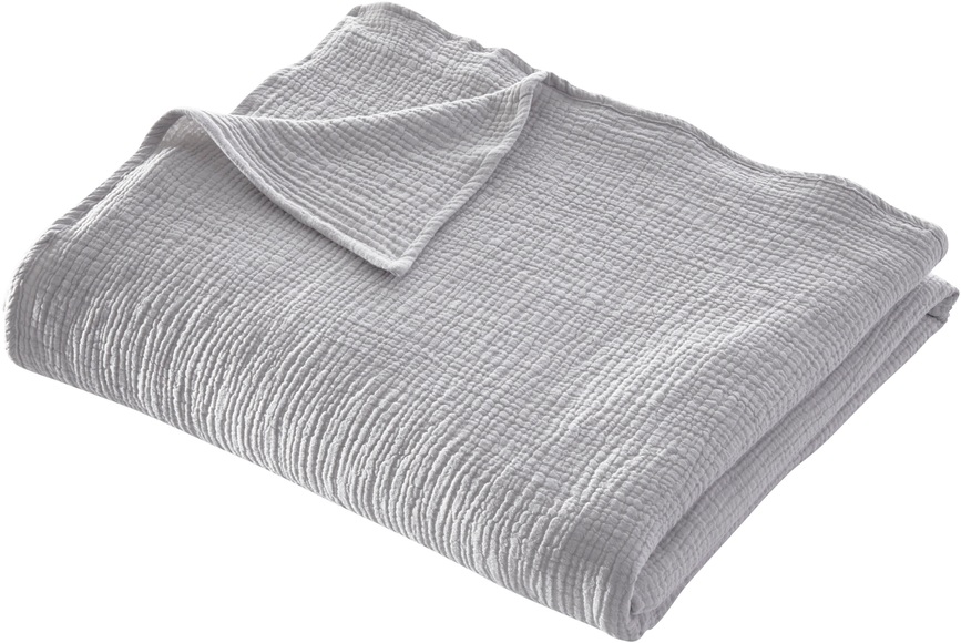LeGer Home by Lena Gercke Wohndecke »Hevin«, Tagesdecke im Baumwoll - Crinkle Effekt, Kuscheldecke