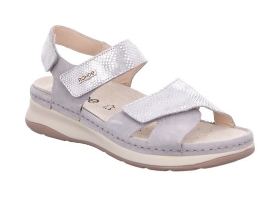 Rohde Riemchensandale »Vittoria«, Sommerschuh, Sandalette, Keilabsatz, mit herausnehmbarer Innensohle