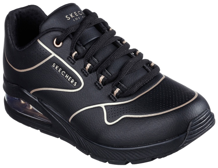 Skechers Sneaker »UNO 2 - GOLDEN TRIM«, mit Metallic-Details