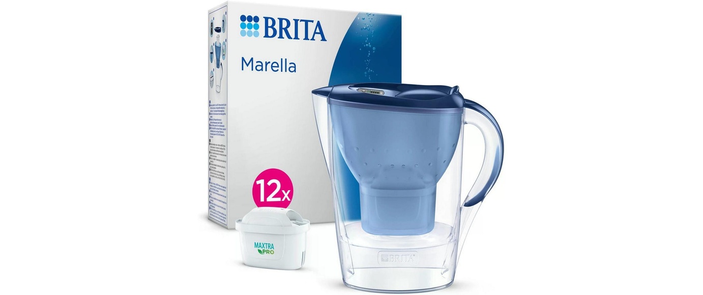 BRITA Wasseraufbereiter »Marella inkl. 12x Maxtra Pro All-in-1«