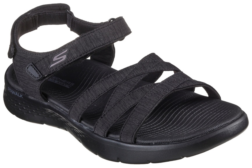 Skechers Sandale »GO WALK FLEX SANDAL-SUNSHINE«, mit praktischem Klettverschluss