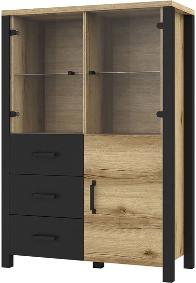 Home affaire Vitrine »Olin«, Höhe 146 cm