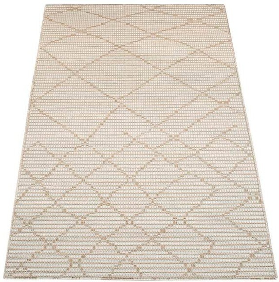 Carpet City Läufer »Palm«, rechteckig, 5 mm Höhe, Wetterfest & UV-beständig, für Balkon, Terrasse, Flur, Küche, flach gewebt
